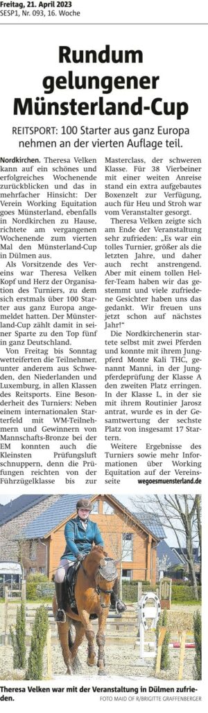 Ruhr Nachrichten 21. April 2023